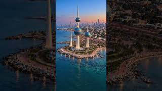How Kuwait Towers Rose From Empty Land 🇰🇼 | AI Timelapse