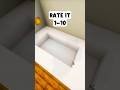 Minecraft Realistic Bath 🧼 #shorts