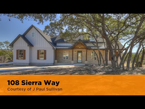 108 Sierra Way, Canyon Lake, TX home video tour