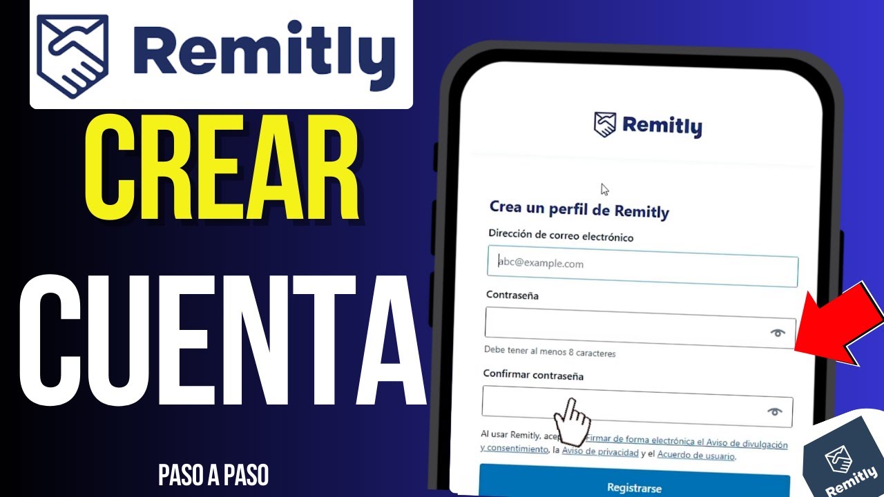 Cómo crear cuenta en Remitly paso a paso