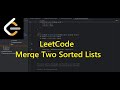 LeetCode Merge Two Sorted Lists