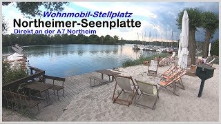 Wohnmobil Stellplatz Northeimer Seenplatte Übernachtungsplatz Northeim Direkt An Der A7