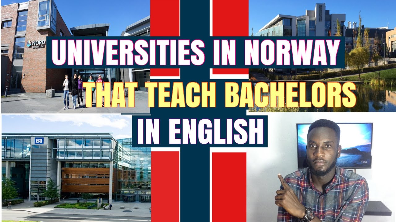 Universities in Norway that teach Bachelors Degree in English