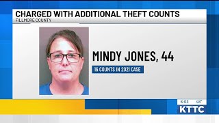 Mindy Jones faces 16 additional charges after cashing in Cresco man’s checks