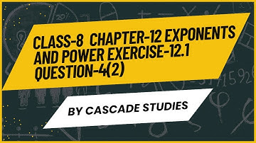 class-8 chapter-12 Exponents and Power Ex-12.1 Question-4(2) ncert solutions