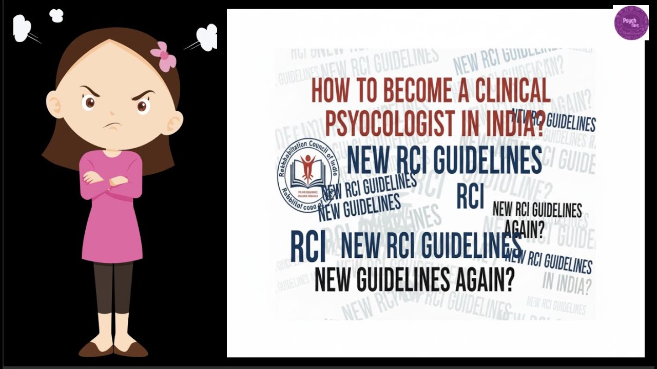 How to Become a Clinical Psychologist in India | Updated RCI Guidelines|