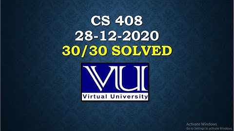 CS 408 GRAND quiz. 28-12-2020 complete