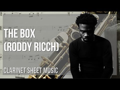 easy-clarinet-sheet-music:-how-to-play-the-box-by-roddy-ricch