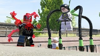 Süper Örümcek Adam ve Doctor Octopus ile Şehirde Geziyoruz! Lego Marvel Superheroes screenshot 4