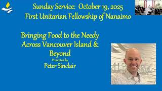 Bringing Food To The Needy Across Vancouver Island And Beyond - 19 OCT 2025 - Peter Sinclair