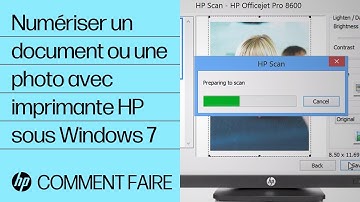Numériser un document ou une photo avec imprimante HP sous Windows 7 | Imprimantes HP | HP Support