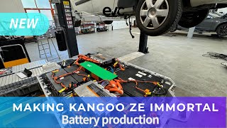 : Making new battery and Making Kangoo ZE Immortal