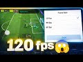 شغ ل EFootball بأقصى سلاسة استغل 120Hz في هاتفك