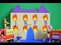 Fireman Sam To The Rescue Castle Fire Peppa pig Episode Play-Doh Full Story