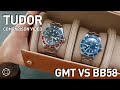 Tudor Black Bay GMT vs BB58 *COMPARISON* video