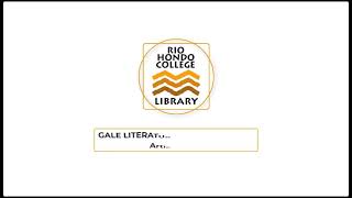 Gale Literature: Person Search - Article Tools