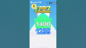 I Have Reached 1255 - Number Master Run 3D Lvl 106 Gameplay #trending #tgplays #shorts #gaming