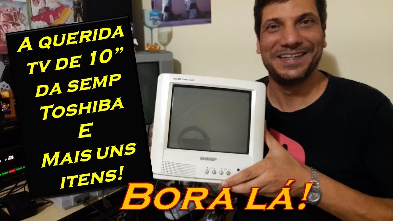 Chegou a TV Semp 10" e mais uns itens aleatórios. Bora vê! - YouTube