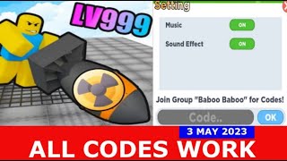 Bomb Click Mine Codes Wiki Roblox [NEW] [November 2023] - MrGuider