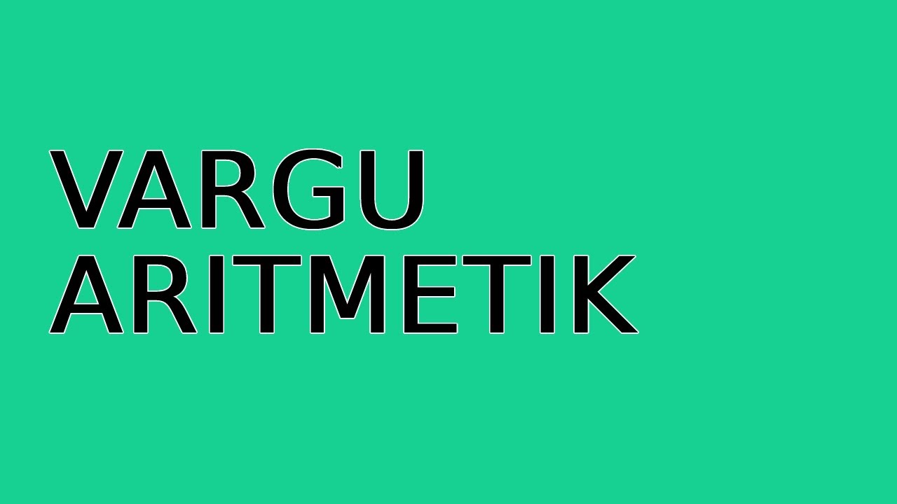 Vargu aritmetik