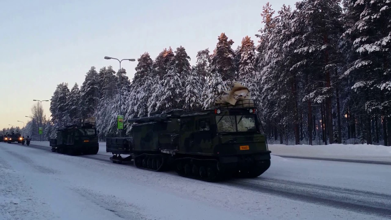Finnish defense forces parade, Kajaani, 6th of Dec, 2016