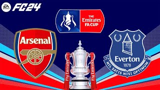 FC 24 | Arsenal vs Everton - The Emirates FA Cup Final - PS5™ Gameplay