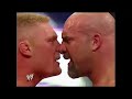 Goldberg Vs Brock lesner Match 2003 Wrestlemania 20