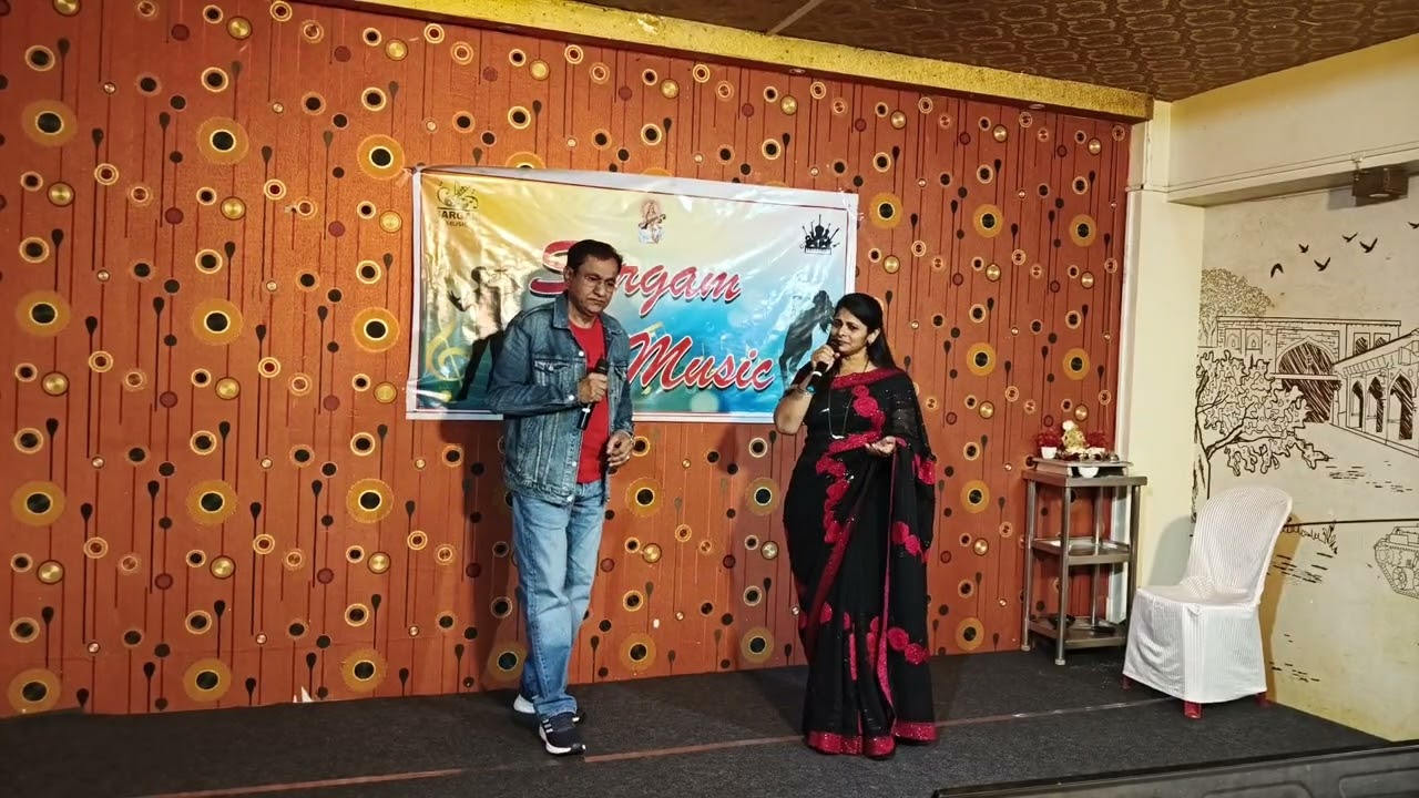 A B NANDAGADI  & SUJATA MADLI (BEKHUDI MAIN SANAM..... NOT FROM ORIGINAL SOUND TRACK))