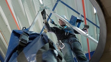 Tracpode 150kg - tripod designed for confined spaces