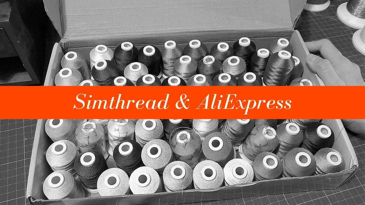 SIMTHREAD|Нитки для машинной вышивки с АлиЭкспресс