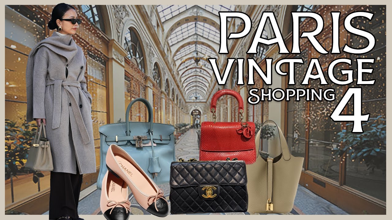 🇫🇷Parisのヴィンテージストア巡り第4弾&お洒落見えする秋冬コーデ🍂☕️