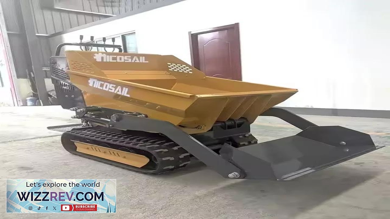 Customized garden residential construction small dump truck diesel agriculture crawler Review