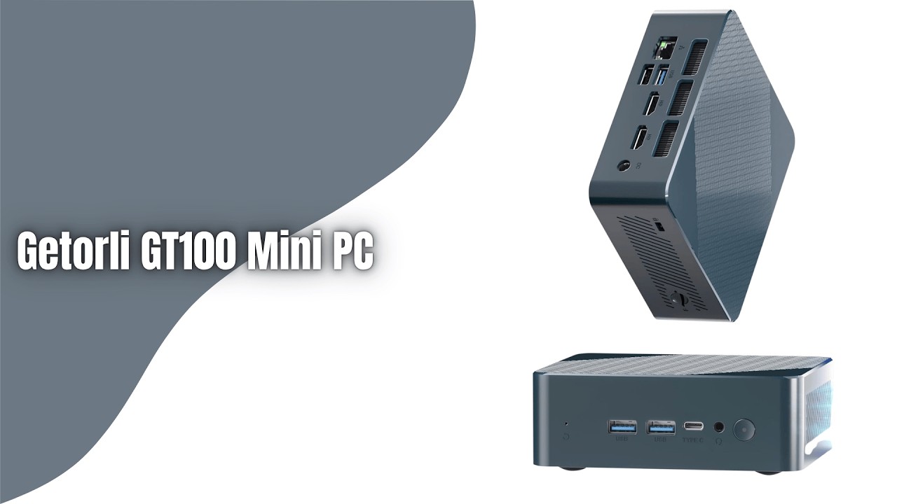 Getorli GT100 Mini PC Review | Affordable AMD 3550H Mini Desktop