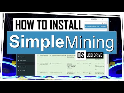 How to Install SimpleMining Operating System (smOS) - USB Drive ⛏