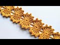 Beautiful Crochet Lace Pattern tutorial 😍 #makewithme #crochetworldcreations