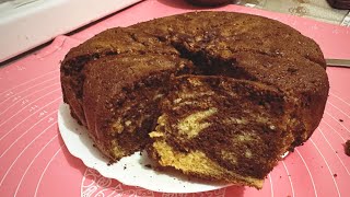 Пирог Зебра 🍰 быстро и вкусно