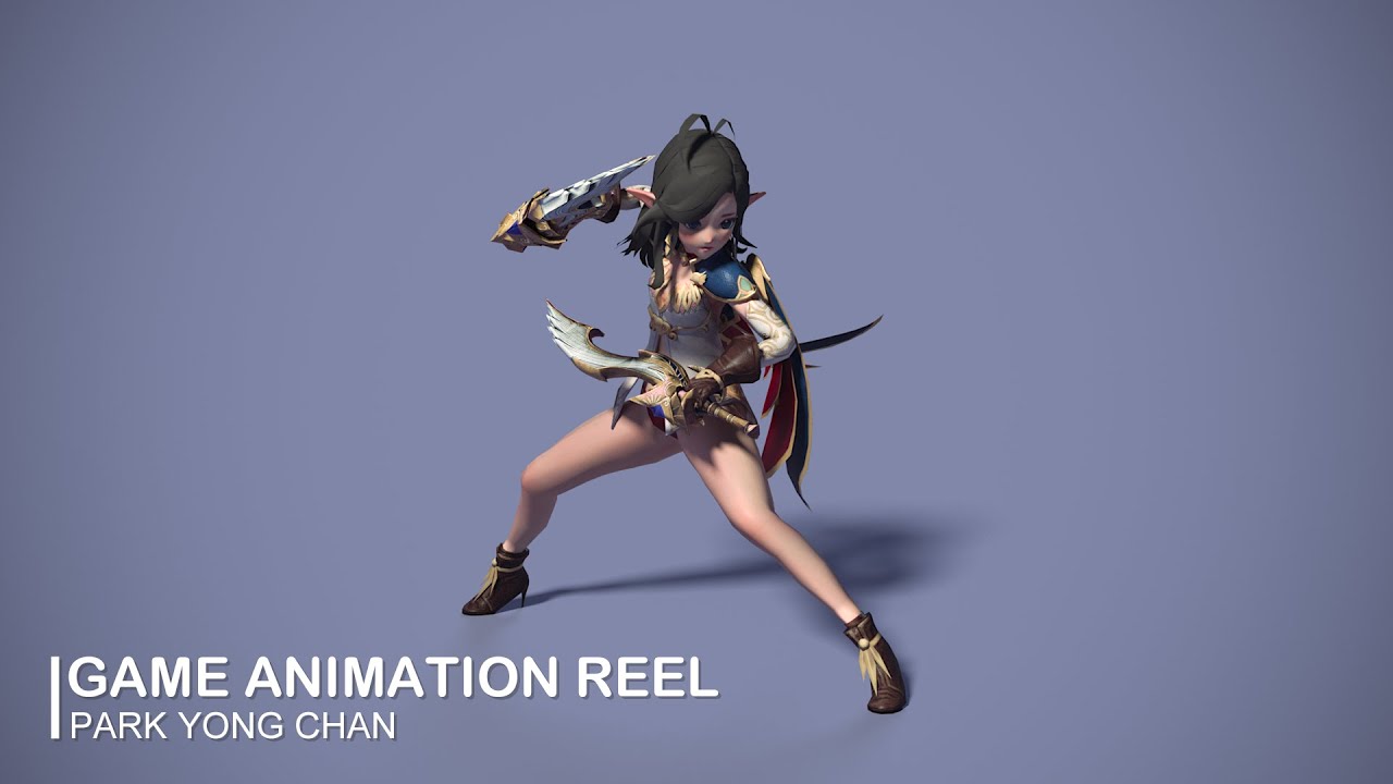 3D Game animation reel 2023 - YouTube