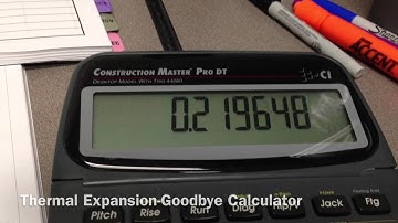 Thermal Expansion Calculator-EDoronio