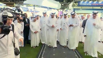 Pavegen and Du at Gitex 2017