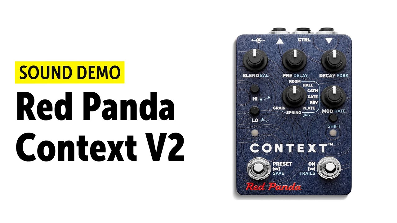 Red Panda Context V2 Sound Demo (no talking) with Minilogue XD