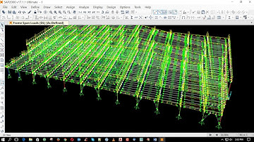 sap2000 v19 design steel structural building 05