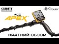 Металлоискатель Garrett ACE APEX, краткий обзор.