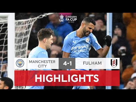 Manchester City Fulham Goals And Highlights