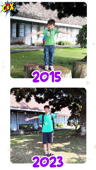 SETELAH 8 TAHUN, CARI BEDANYA ! RECREATE FOTO JADUL ! CnX Shorts