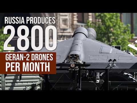 Video Russias Unstoppable Factory: 2,800 Geran-2 Drones Rolling Out Every Month