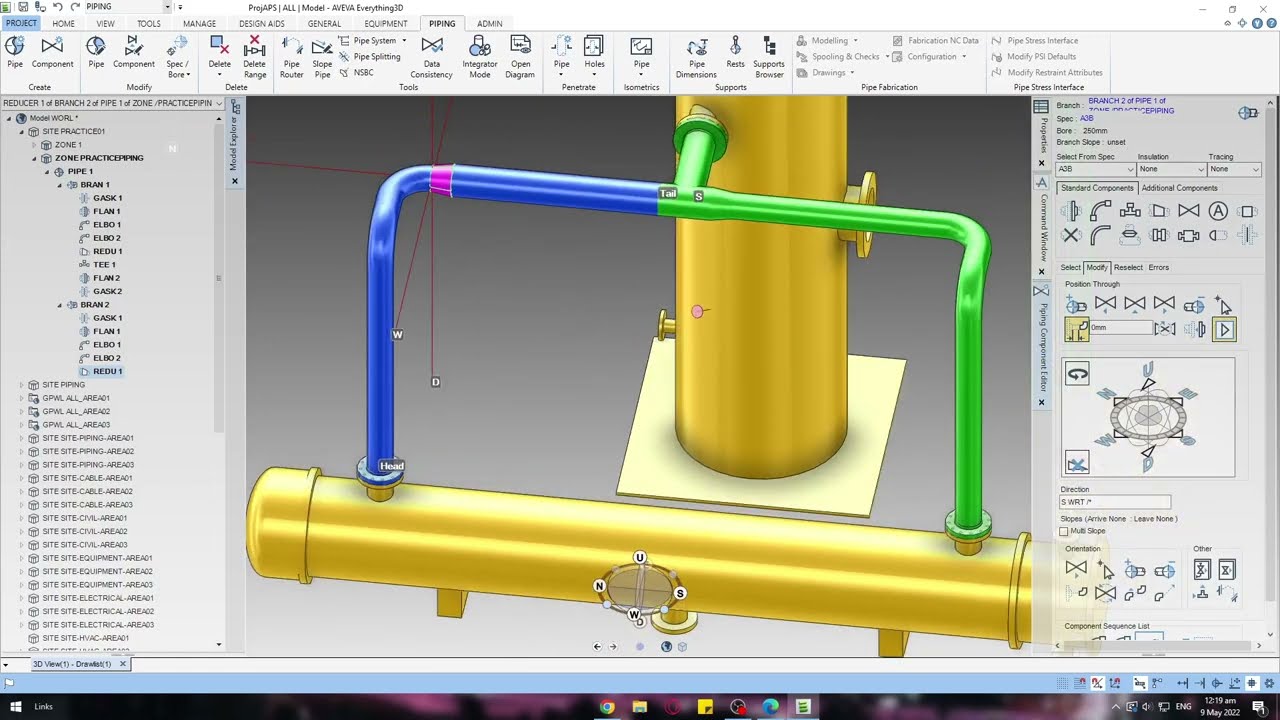 Piping  -1 (250-B-5)