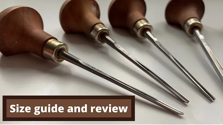 Pfeil carving tools - size guide and review - Ep.2...