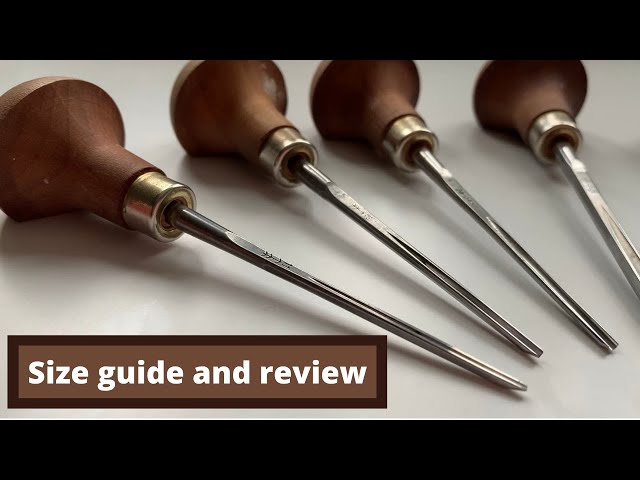 Pfeil carving tools - size guide and review - Ep.2 Quick Guide