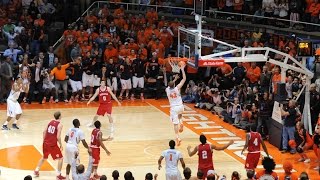 Illinois Basketball Shocks #1 Indiana 2/7/13