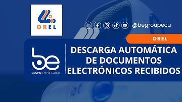 OREL: DESCARGA COMPROBANTES RECIBIDOS